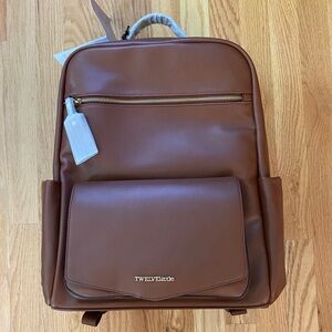 NWT! TWELVElittle Peek A Boo Backpack Diaper bag in Vegan Leather